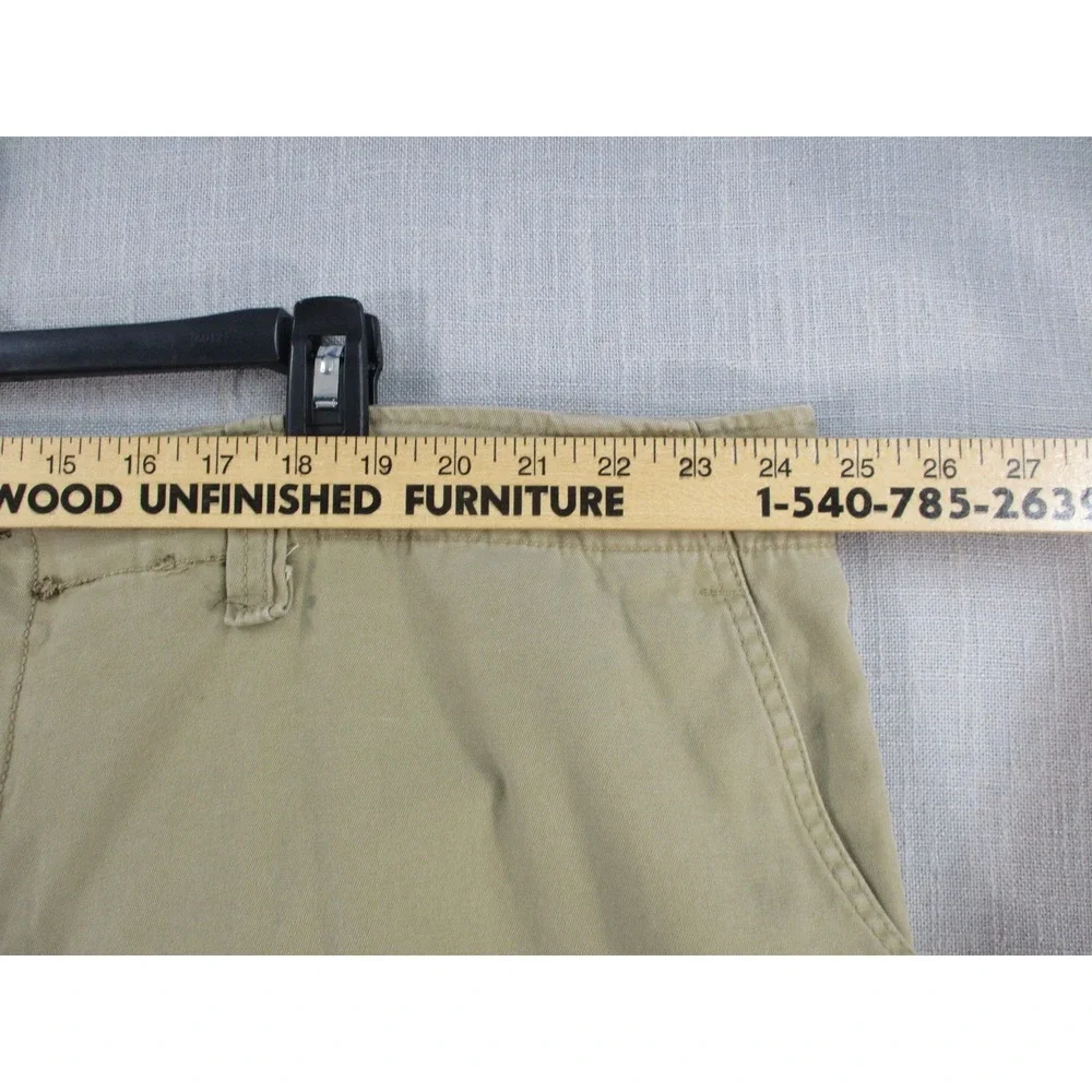 Mens Khaki Cargo Shorts 3X-Large Regular Tan Multi Pocket Utility 2540.UFSH.254